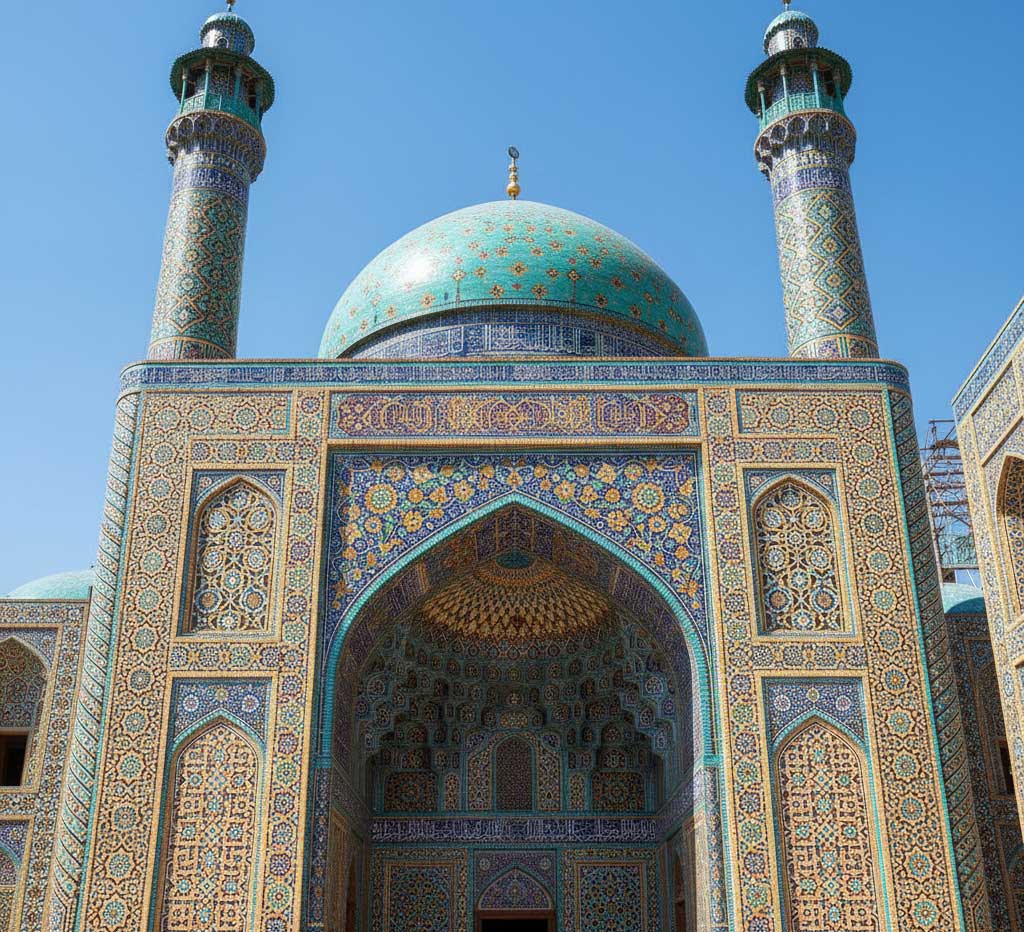 انواع طرح‌های کاشی مسجدی در معماری ایرانی