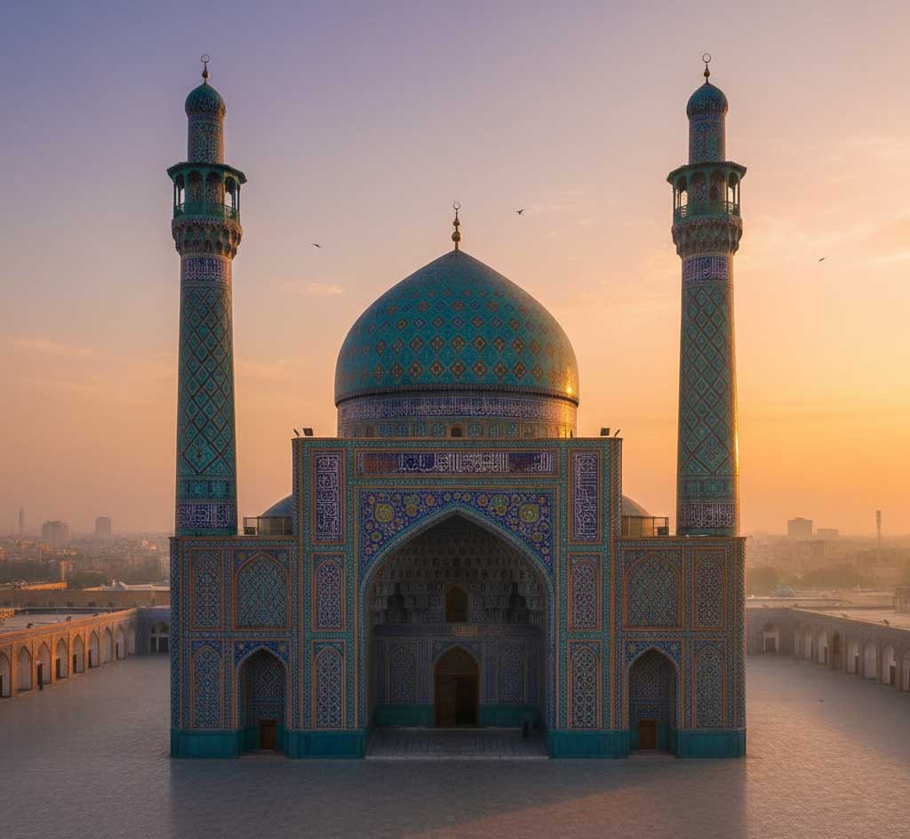 بهترین طرح‌های کاشی مسجدی برای نمای بیرونی