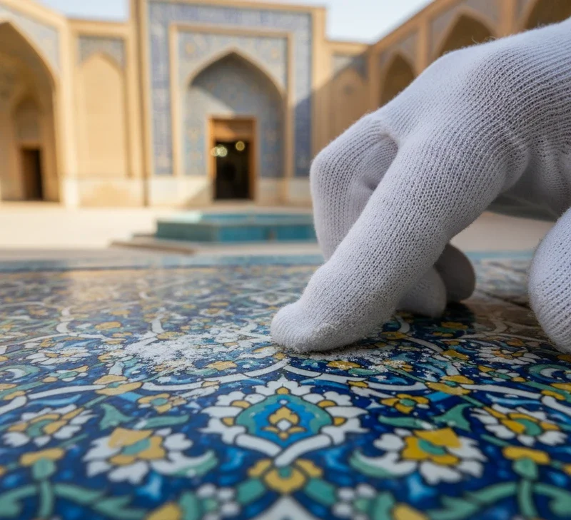 علت تغییر رنگ کاشی و سرامیک